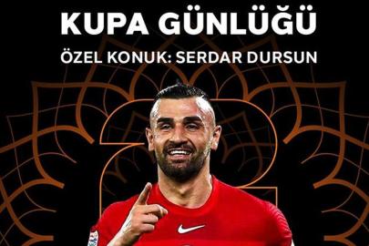 Serdar Dursun, 'Kupa Günlüğü'ne konuk oluyor
