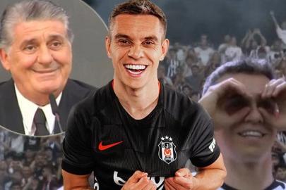 Trossard imza törenine damga vuran tezahürat... 'Ya Allah bismillah Mohamed Salah'