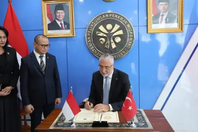 Türkiye ile Endonezya arasında çalışma hayatında yeni dönem! Bakan Işıkhan duyurdu