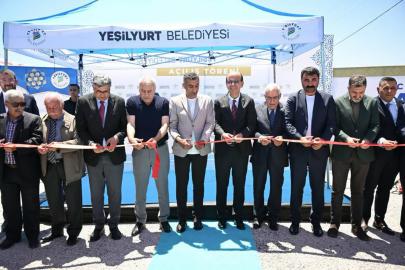 Yeşilyurt Belediyesi bir taziyeevi daha hizmete sundu