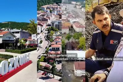 5 yıl önce sel felaketiyle yıkılmıştı! Bakan Kurum Bozkurt'un son halini paylaştı