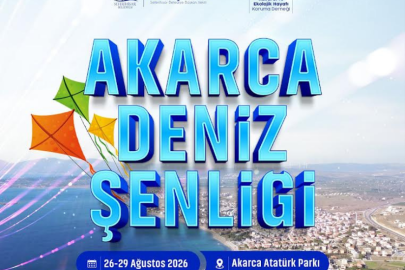 Akarca Deniz Şenliği Başlıyor