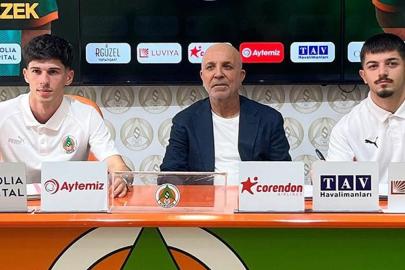 Alanyaspor'da iki imza