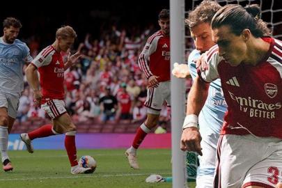 Arsenal, Manchester City'yi dağıttı! 3 gollü Community Shield zaferi... (Maç özeti Arsenal 3-0 Manchester City)