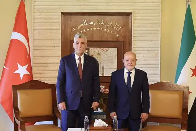 Bakan Bolat, Suriye Ekonomi ve Sanayi Bakanı ile bir araya geldi