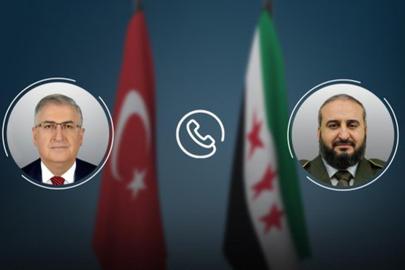 Bakan Güler, Suriyeli mevkidaşı Ebu Kasra ile görüştü