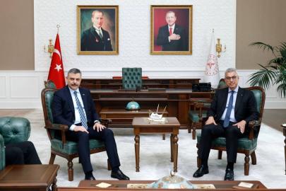 Bakan Memişoğlu, Bakan Çiftçi ile görüştü