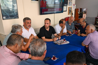 Başkan Eşki Ümit Mahallesi’nde vatandaşlarla buluştu