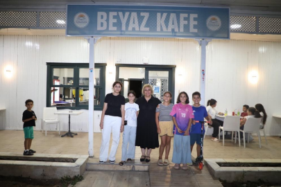 Başkan Şen’den Jet İcraat; Beyaz Kafe yeniden hizmette!