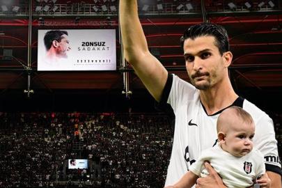Beşiktaş'ta Necip Uysal'a veda! Duygusal anlar