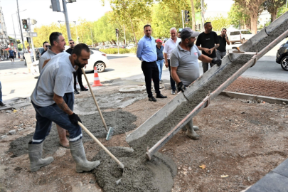 Bornova’nın ana damarı Mustafa Kemal Caddesi’nde kesintisiz prestij hamlesi
