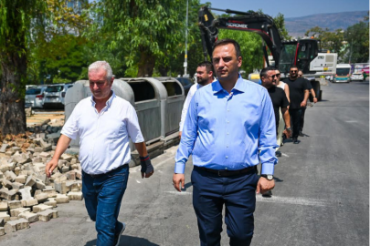 Bornova’nın merkezinde büyük estetik dönüşüm