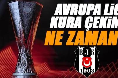 CANLI |BEŞİKTAŞ AVRUPA LİGİ KURA ÇEKİMİ🔴 Avrupa Ligi maçı ne zaman, saat kaçta, hangi kanalda canlı yayınlanacak? (Beşiktaş'ın muhtemel rakipleri)