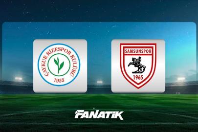 CANLI | Çaykur Rizespor - Samsunspor maçı (Süper Lig 2. hafta maçı)