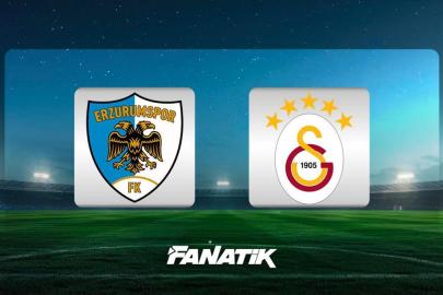 CANLI |Erzurumspor - Galatasaray maçı ne zaman, saat kaçta hangi kanalda? (Muhtemel 11'ler)