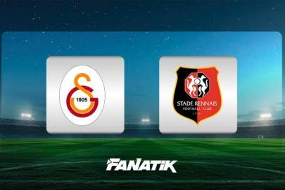 CANLI |Galatasaray-Rennes maçı canlı Anlatım - GS - RNS maçı kadrosu, skoru ve istatistikleri