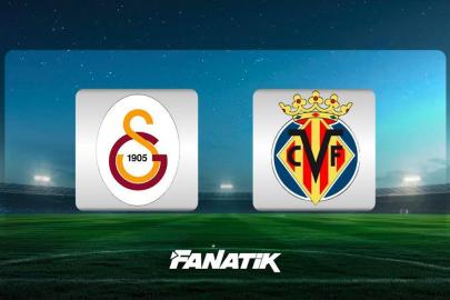 CANLI | Galatasaray - Villarreal hazırlık maçı Canlı Anlatım Galatasaray - Villarreal maçı kadrosu, skoru ve istatistikleri