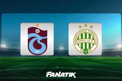 CANLI| Trabzonspor - Ferencvaros maçı Canlı Anlatım - TS - FNV maçı kadrosu, skoru ve istatistikleri