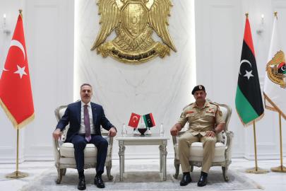 Dışişleri Bakanı Fidan, Libya Ulusal Ordusu Genel Komutan Yardımcısı Hafter ile görüştü