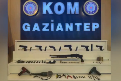Gaziantep’te silah ve tarihi eser operasyonu: 1 şüpheli yakalandı