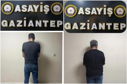 Gaziantep'te uyuşturucu satışı suçundan aranan 2 hükümlü yakalandı