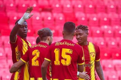 Göztepe savunmasıyla dikkat çekti