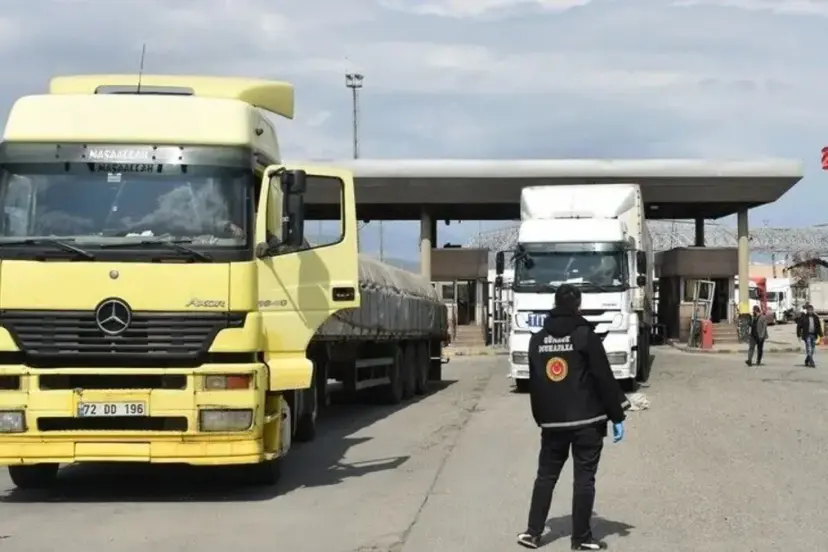 Habur’dan TIR çıkışında rekor kırıldı