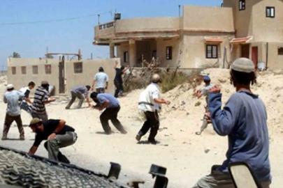 İşgal altındaki Batı Şeria'da Yahudi çetelerden Filistinlilerin evlerine saldırı