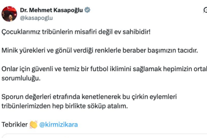 Kasapoğlu çocuklarımız tribünlerin misafiri değil ev sahibidir