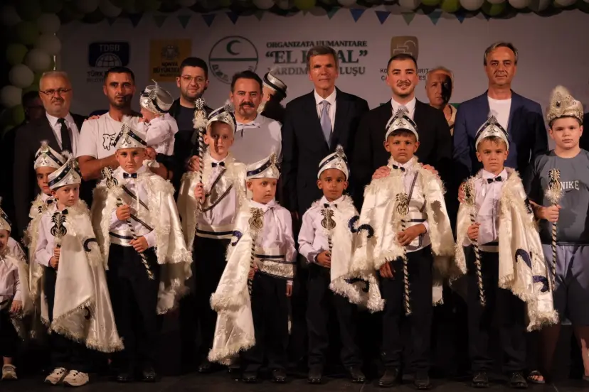 Konya Büyükşehir'den kardeş şehir Üsküp'te toplu cemiyet