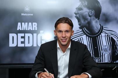 Newcastle United, Bosna Hersekli futbolcu Amar Dedic'i transfer etti