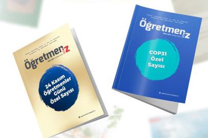 ÖğretmenİZ dergisi kasım ayında iki özel sayıyla okurlarla buluşacak