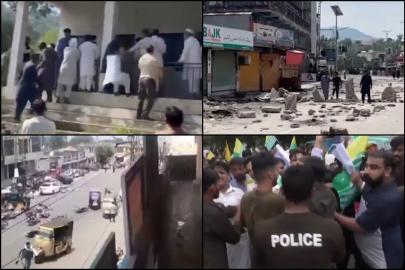 Pakistan yönetimindeki Keşmir'de seçimlerin bir bölümü ertelendi