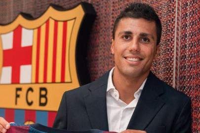 Rodri resmen Barcelona'da