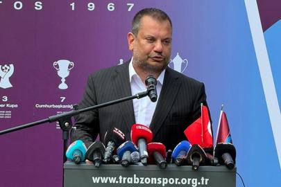 Trabzonspor Başkanı Ertuğrul Doğan: Bizim taşıdığımız Trabzonspor'un şerefli armasıdır