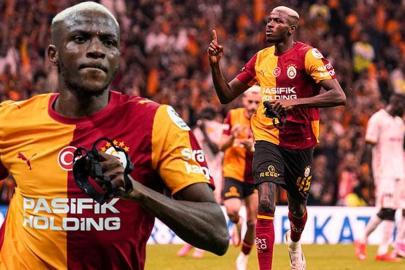 Victor Osimhen Göztepe maçında şov yaptı! 2 gol daha, topukla nefis asist