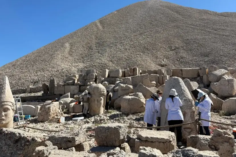 Zamana meydan okuyacak: Nemrut'un dev heykellerine koruma kalkanı! Nanateknolojik çözüm