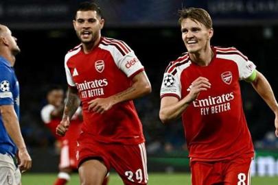 Arsenal'e Napoli'de 3 puanı Ödegaard getirdi... (ÖZET) Napoli - Arsenal maç sonucu 0-1
