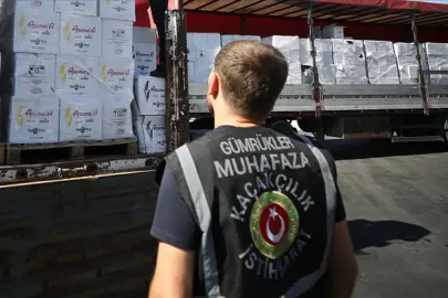 Bakanlık açıkladı: Gümrüklerde 8 ayda 81,9 milyar TL’lik kaçakçılık operasyonu