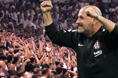 Beşiktaş tribünlerinde 'Italiano' korosu... 'Keşke 42 bin kişiyi tek tek kucaklayabilsem!'