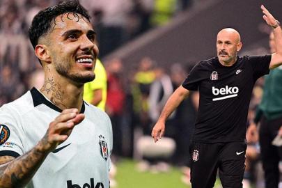 Beşiktaş'ın milli stoperi Emirhan Topçu: Hocamız maçı bizle yaşıyor!