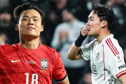 Beşiktaş'ın yıldızı Oh golü attı Güney Kore farka gitti