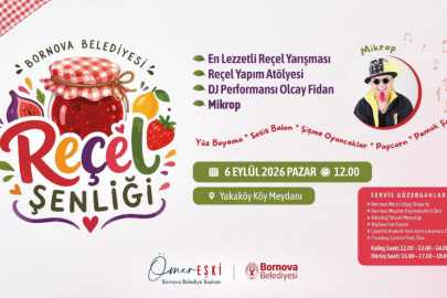 Bornova’da kadın emeği reçelle taçlanıyor Büyük festival 6 Eylül'de Yakaköy'de
