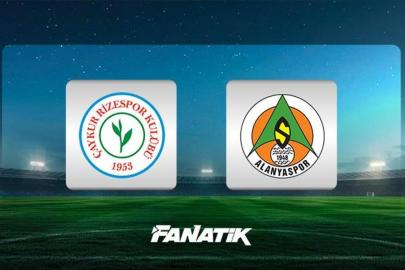 CANLI| Çaykur Rizespor - Alanyaspor (Süper Lig 4. hafta karşılaşması)