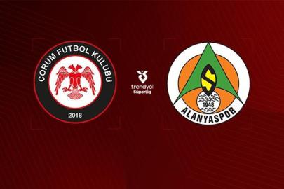 CANLI Çorum FK - Alanyaspor(Süper Lig 6. hafta maçı)