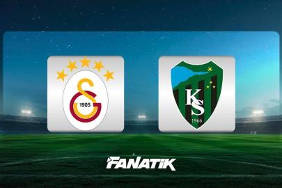 CANLI | Galatasaray - Kocaelispor maçı ne zaman, saat kaçta hangi kanalda? (Muhtemel 11'ler)