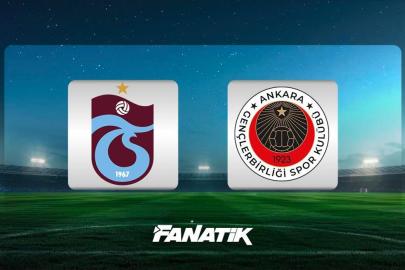 CANLI | Trabzonspor - Gençlerbirliği maçı ne zaman, saat kaçta hangi kanalda? (Muhtemel 11'ler)