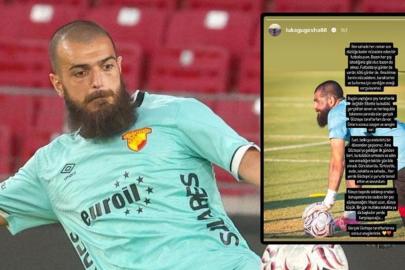 Göztepe kalecisi Luka Gugeshashvili'den maç sonu sert tepki! 'Bu taraftarlık değil'