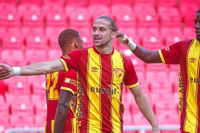 Göztepe'de Arda Okan sevinci