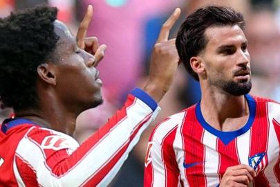 Jonathan David maça damga vurdu, Atletico Madrid farklı kazandı! Atletico Madrid - Osasuna maç sonucu: 4-0